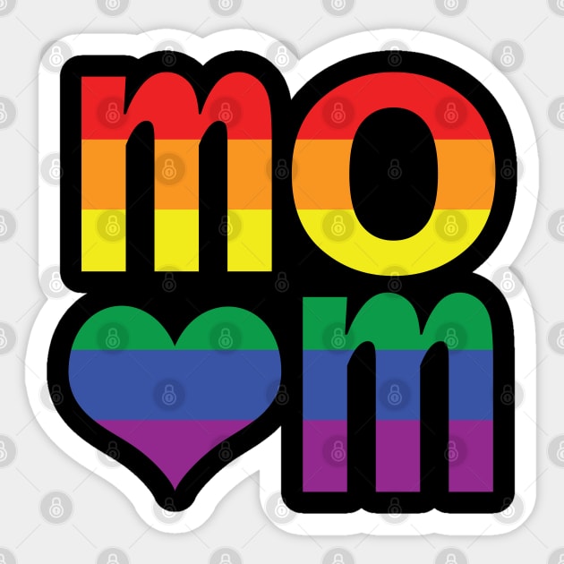 Mom Pride Sticker by ellenhenryart